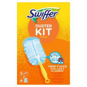 Swiffer Trap & Lock Portalanító Készlet 1db Nyél + 4db Utántöltő