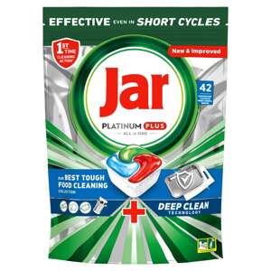 Jar Platinum Plus All-in-One Washing-up Liquid, Fresh Herbal Bree...