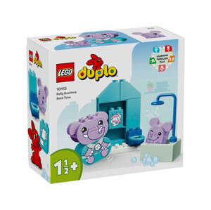 LEGO Duplo - Kúpanie slona - hracia súprava - 15 slonov kúpajúcic...