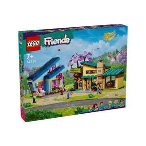 LEGO® Friends - Rodinné domy Ollyho a Paisleyovcov 42620, 1126 dielikov