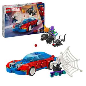 LEGO® Marvel Spider-Man pretekársky automobil & Venomizovaný...