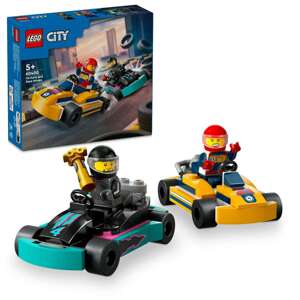 LEGO® City Gokarty a pretekári 60400