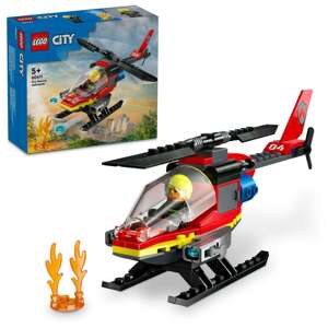 LEGO® City Záchranný vrtuľník hasičov 60411