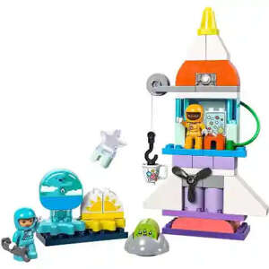 LEGO® DUPLO® - Dobrodružstvo raketoplánu 3 V 1 10422, 58 dielikov