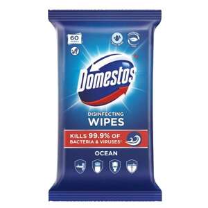 Domestos hygienické utierky Ocean 60 ks