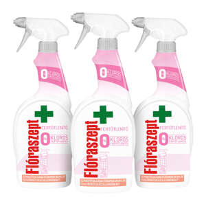 Flóraszept Kuchynský dezinfekčný sprej bez chlóru 3x700ml