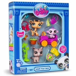 Littlest Pet Shop Safari 3-dielna Zberateľská Sada