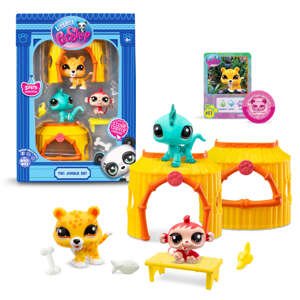 Littlest Pet Shop Jungle 3-dielna Zberateľská sada