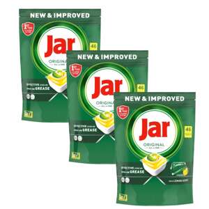 Jar Original All In One Kapsule do umývačky riadu s citrónom 3x46ks