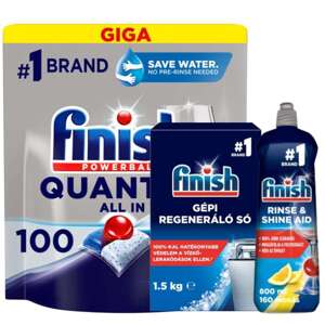 Finish Quantum All in 1 Starter Pack 100 kapsúl