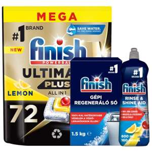 Finish Ultimate Plus All in 1 štartovacie balenie so 72 kapsulami