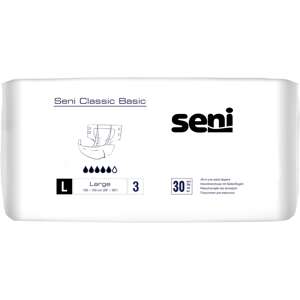 Seni Classic Basic Large 3 Dospelá plienka 100-150cm (30ks)