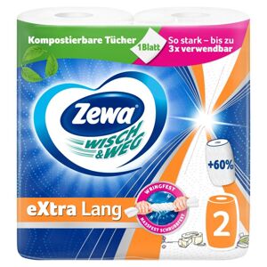 Zewa Wisch & Weg Extra Lang Design 2-vrstvové kuchynské papie...