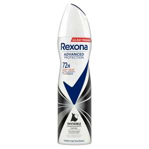 Rexona Advanced Protection Invisible dámsky Deodorant Black &...