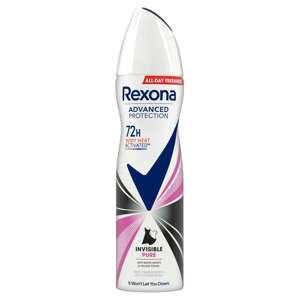 Rexona Advanced Protection Invisible dámsky Deodorant Pure 150ml