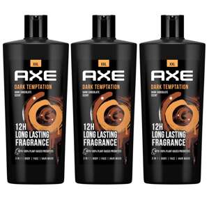 Axe Sprchový kúpeľ Dark Temptation 3x700ml