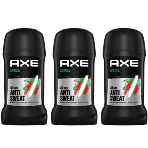 Pero pre mužov Axe Africa 3x50ml