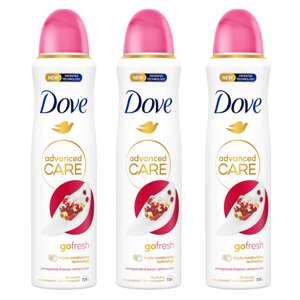 Dove Go Fresh dámsky dezodorant Granátové jablko 3x150ml