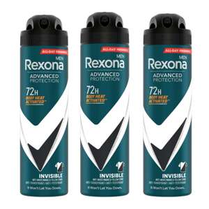 Rexona Men Advanced Protection Invisible pánsky dezodorant Black...