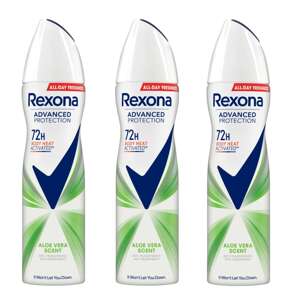 Rexona Advanced Protection dámsky Deodorant Aloe Vera 3x150ml
