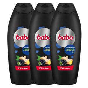 Kúpeľ na detskú sprchu Divoké černice a zázvor 3x750ml