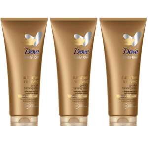 Dove Summer Revived Samoopaľovacie telové mlieko pre stredne tmav...
