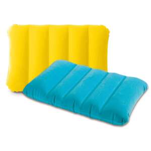 Nafukovací vankúš 43 x 28 x 9 cm intex 68676 modrý