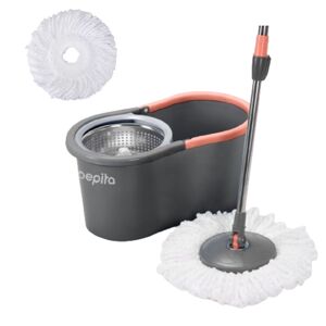 Pepita Spin Mop rotačná čistiaca sada s 360° otočnou hlavou + 2 n...
