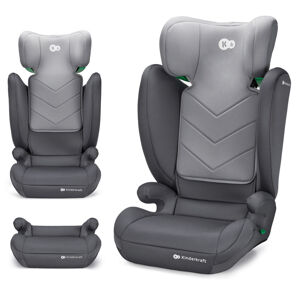 Kinderkraft I-SPARK i-Size bezpečnostná detská sedačka 15-36 kg - sivá