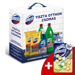 Balík Domestos Clean Home + darčeková toaletná tyč Domestos
