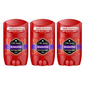 Old Spice Rockstar pánsky dezodorant 3x50ml