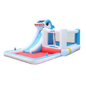 Pepita Shark XL vodný skákací hrad 500x280x225cm so skákacím hrad...