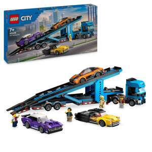 LEGO® City 60408 Kamión na prepravu áut so športovými autami