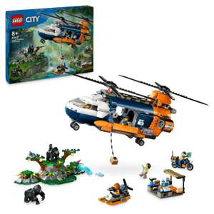 LEGO® City Exploration Helikoptéra prieskumníka džungle na základ...