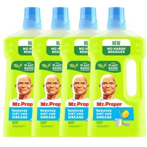 Mr. Proper Univerzálny čistič podláh Lemon 4x1L