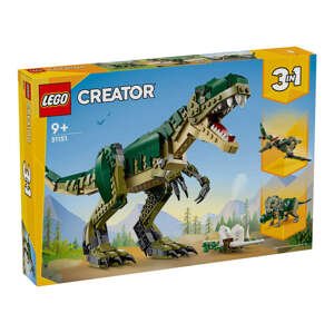 Stavebnica LEGO Creator Dinosaurus T-Rex 3 v 1 - 626 dielikov