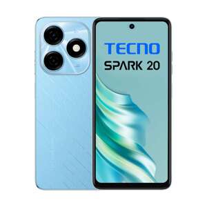 Tecno Spark 20 4G 256GB 8GB RAM, NanoSIM, Mobiltelefóny, Magic Skin Blue