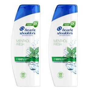 Head & Shoulders Menthol Fresh Šampón 2x400ml