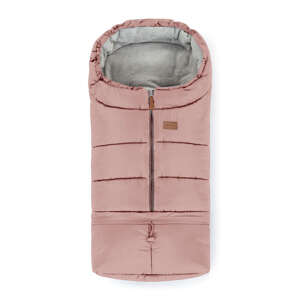 Petite &amp; Mars Nastaviteľná kožušinová taška 3v1 Jibot Dusty Pink