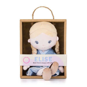 Plyšová bábika Petite &amp; Mars Elise 0+, 35 cm