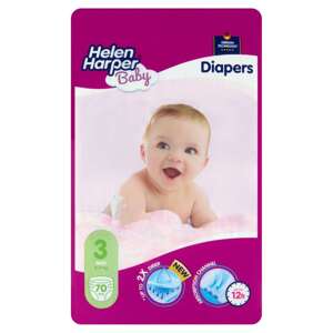 Helen Harper Panama Baby plienky 4-6kg Midi 3 (70ks)