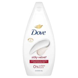 Dove Silky Velvet Krémový sprchový gél 450ml