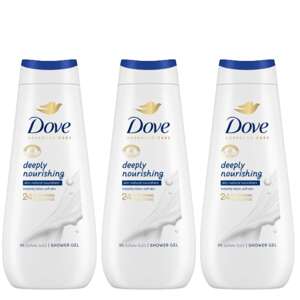 Dove Advanced Care Hĺbkovo vyživujúci krémový kúpeľ 3x400ml