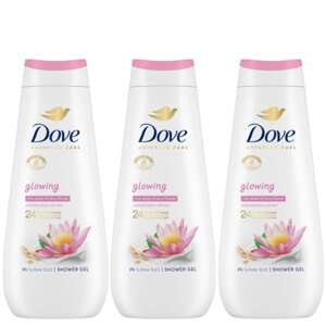Dove Advanced Care Rozjasňujúci krémový kúpeľ 3x400ml