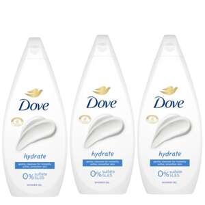 Dove Hydrate krémový kúpeľ 3x720ml