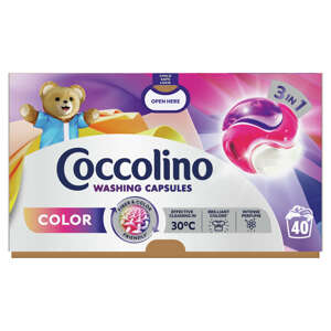 Coccolino Color 3in1 Prací kapsuly 40 praní