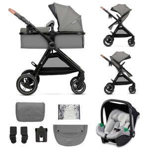 Kinderkraft Esme 3v1 multifunkčný kočík - grey