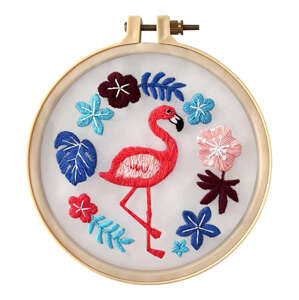 Súprava na vyšívanie Wow Box - Flamingo
