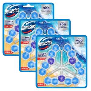 Domestos Power5 WC osviežujúci blok Ocean (9x50g)