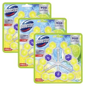 Domestos Power5 WC osviežovač blok Lime (9x50g)